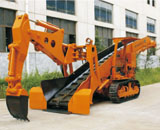 履带式液压装岩机